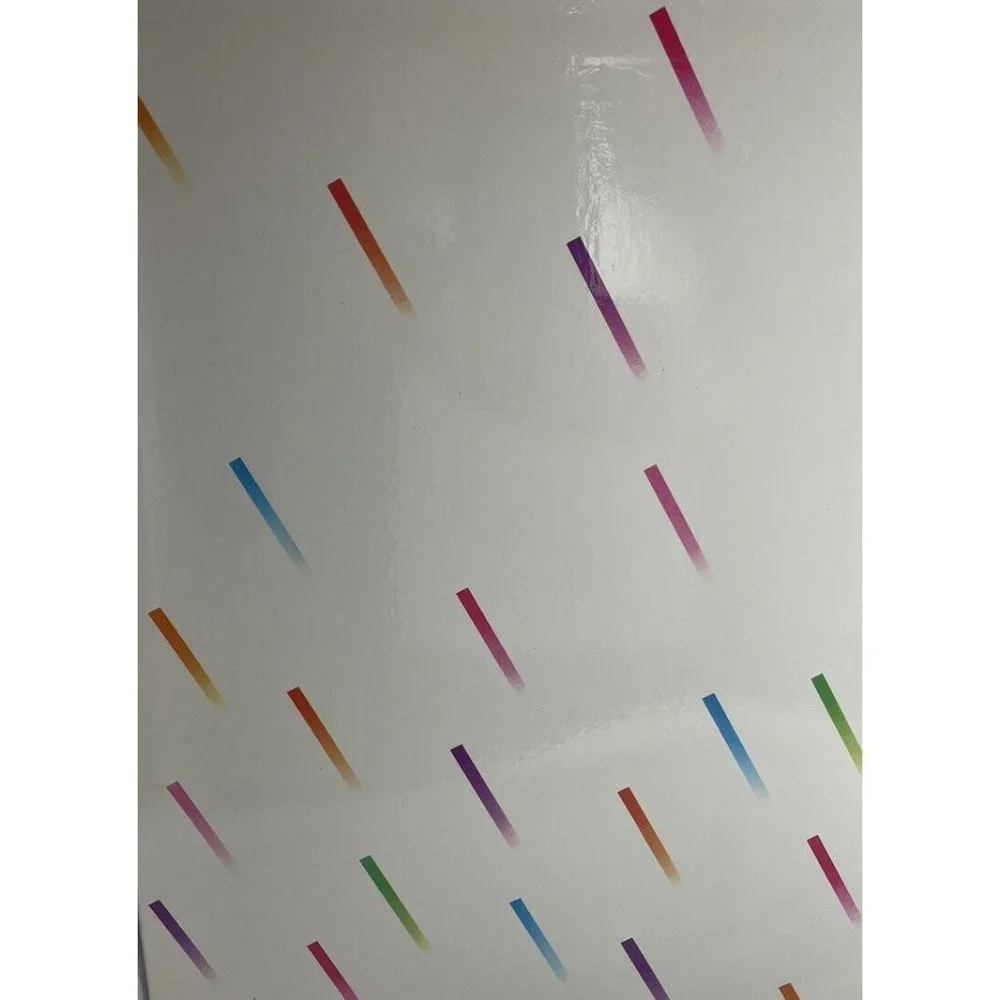 Folder Vintage 1985 Scentex Geometric Shapes Forms No Holes 2 Pockets